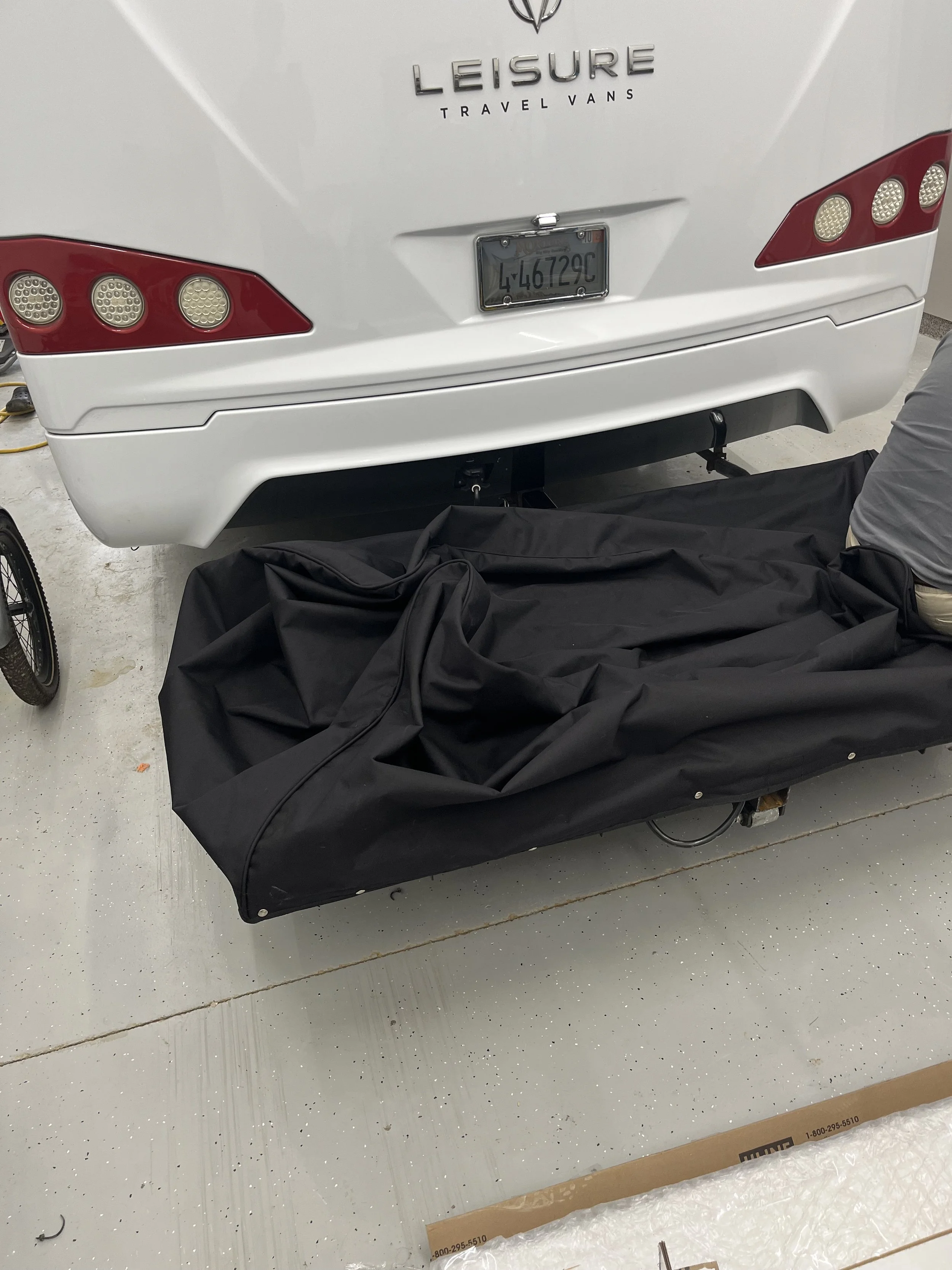Electric bike cover installed.jpeg