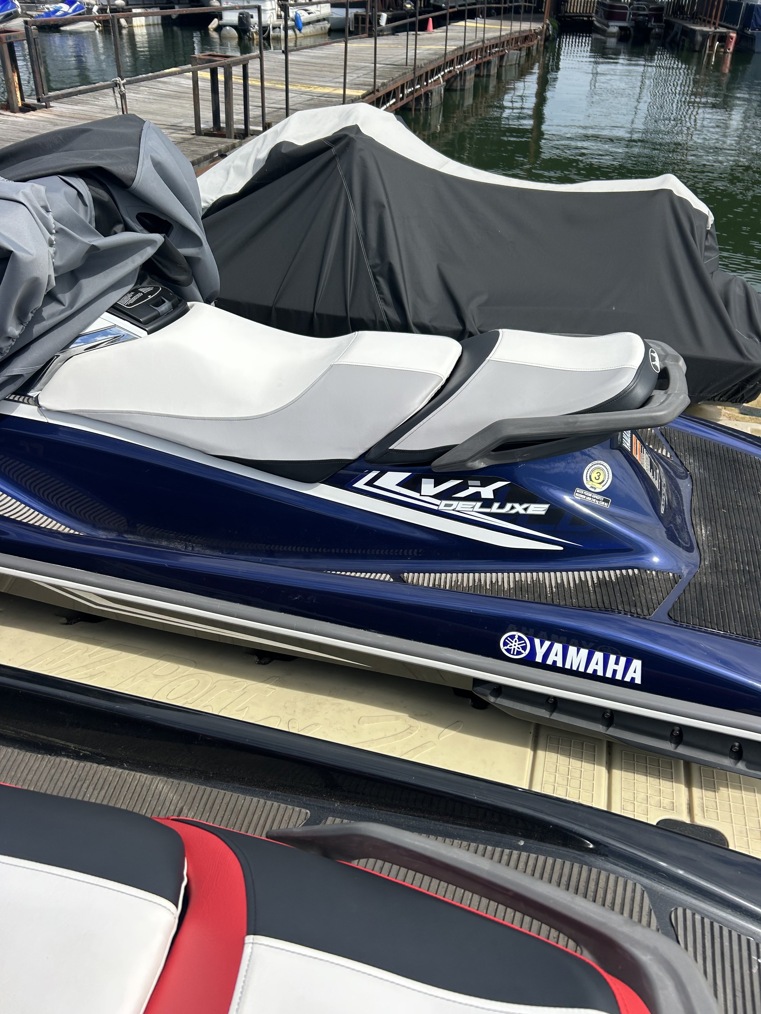 Blue Jet Ski seat installed.jpeg