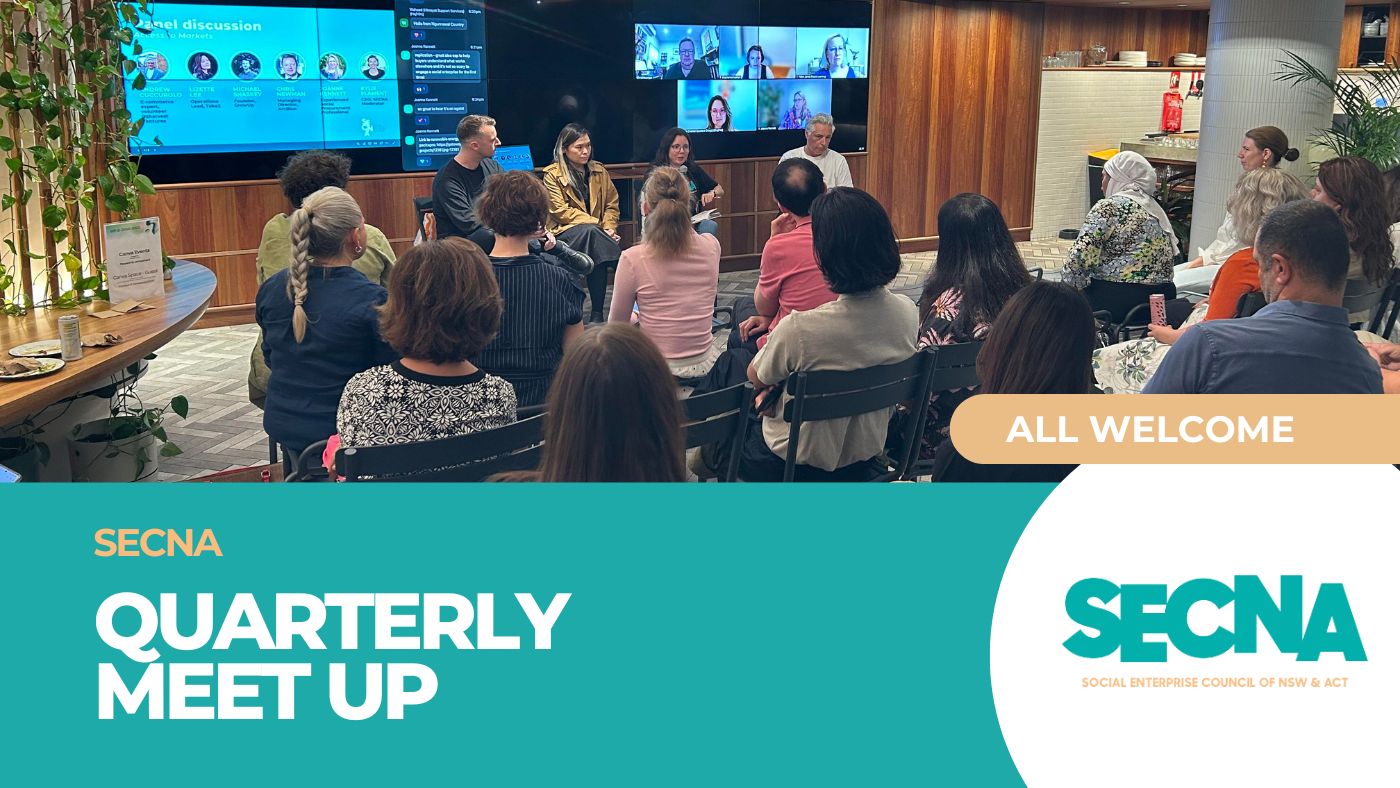 Quarterly Meetup: Funding for Social Enterpises - Grants, Debt &amp; Equity