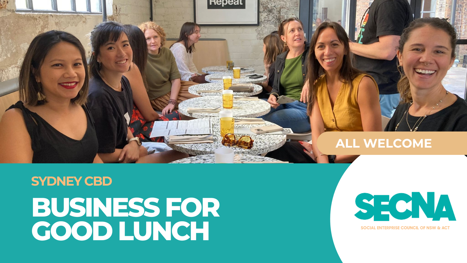 Sydney CBD Business for Good Lunch 