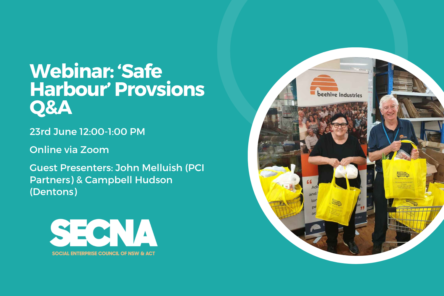 Webinar: ‘Safe Harbour’ Provisions Q&amp;A