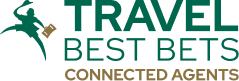 Travel Best Bets logo with a stylized plane above the text.
