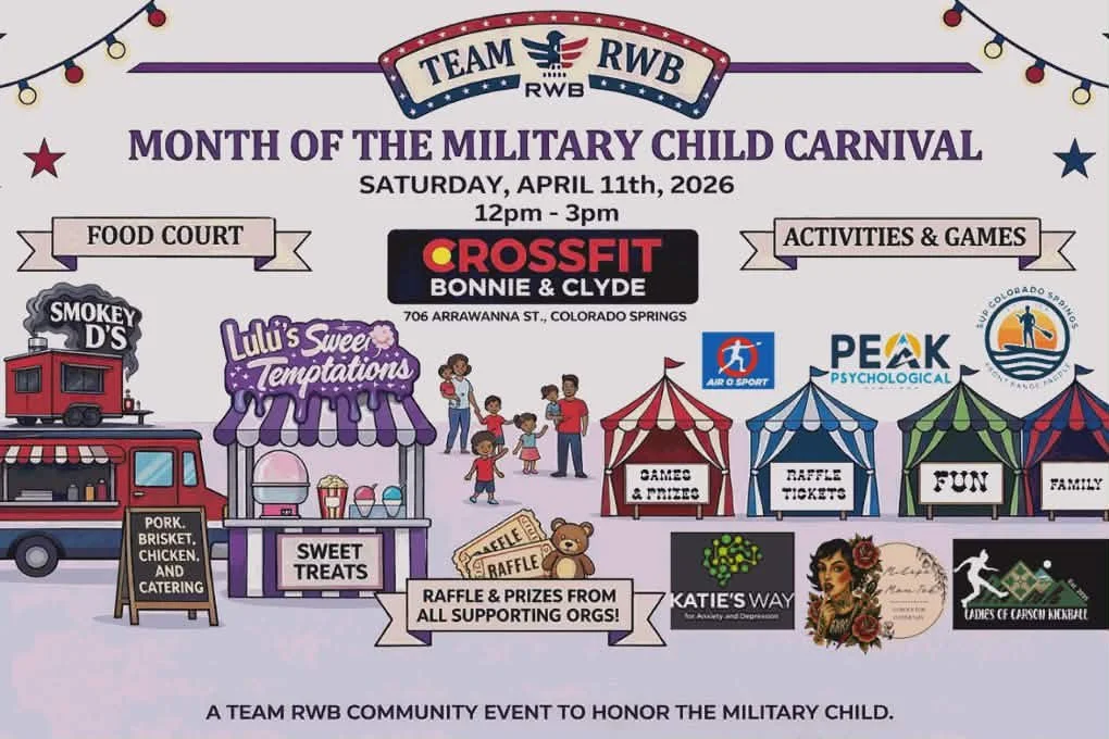 Month of the Military Child Carnival hosted by Team RWB