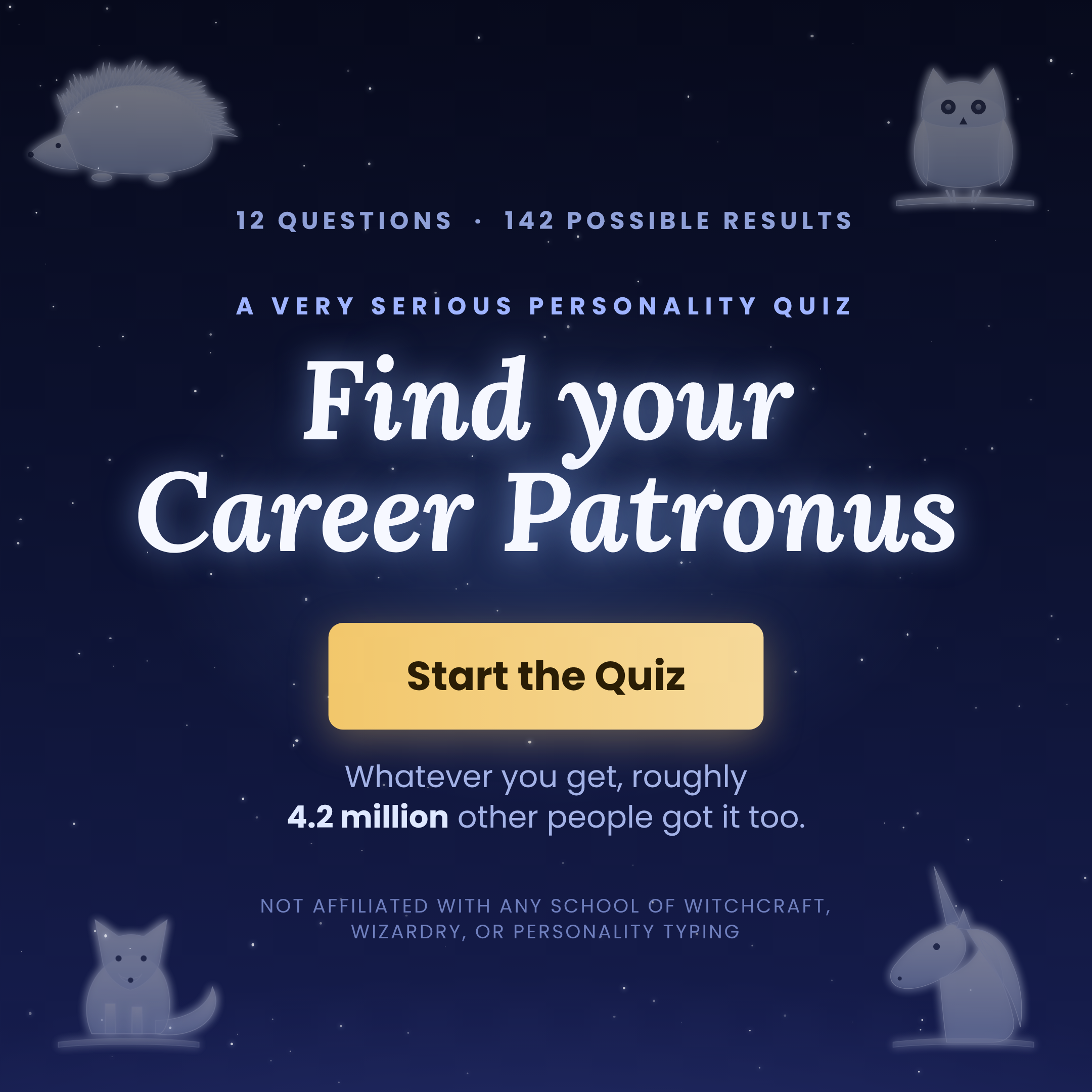 What’s your Career Patronus? (And, what difference does it make?)