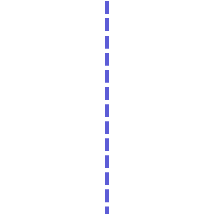 Diagram showing a gradient color bar ranging from blue to purple with labeled segments, connected by arrows to the same gradient bar underneath.