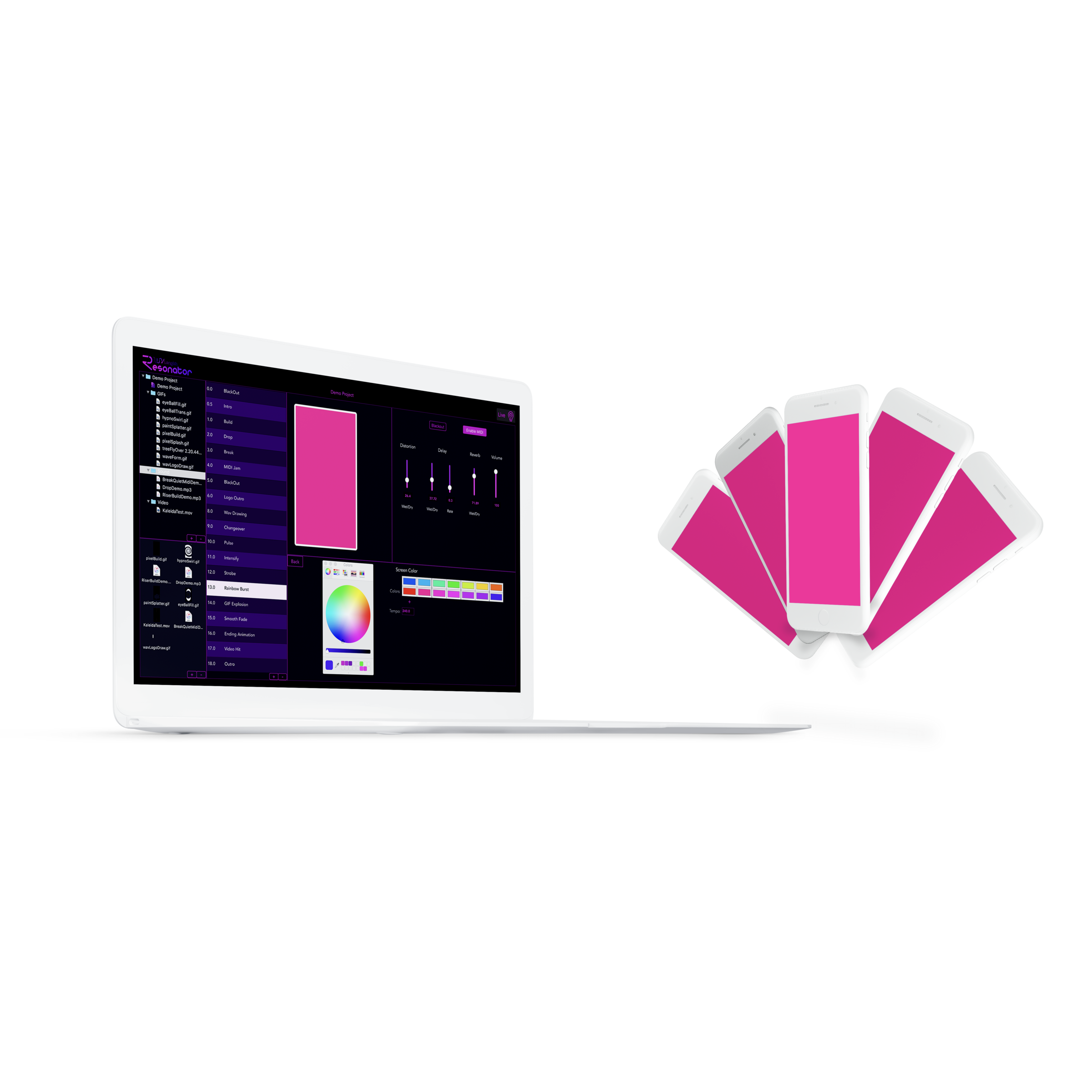 wavelength + resonator