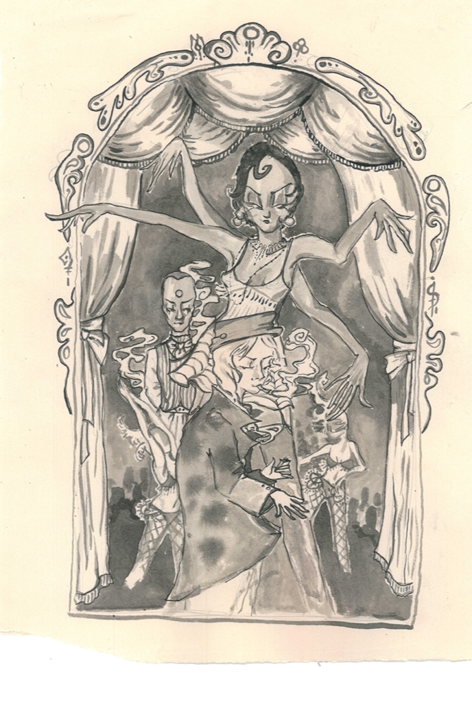 Starstruck Ink on Paper 9 x 11" 2026