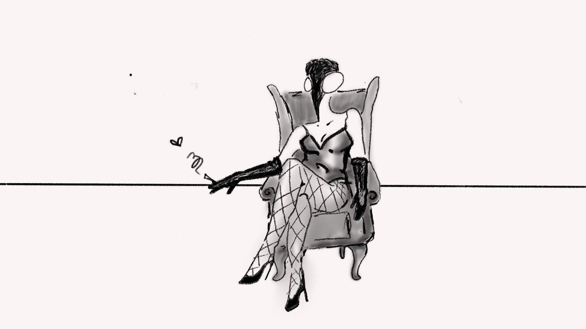 Bird, digital animation, 2023