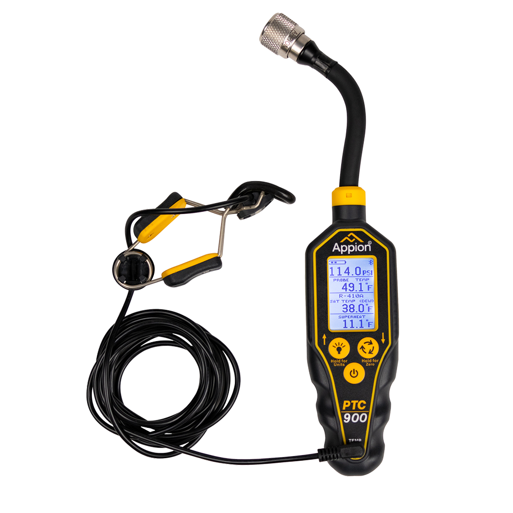 Appion PTC900 pressure temperature compound gauge