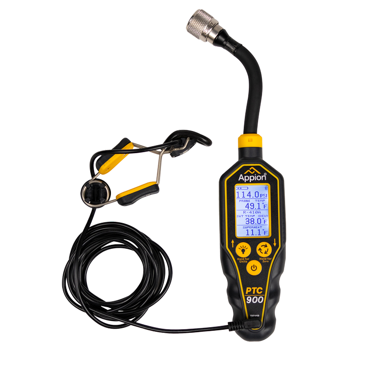Appion PTC900 pressure temperature compound gauge