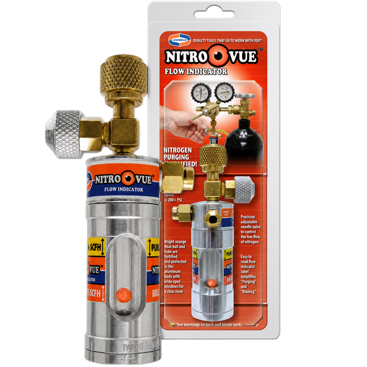 Nitro Vue Flow Indicator with 1/4” Flare