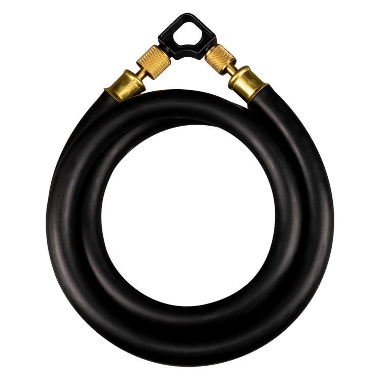 MegaFlow 1/2 in. Hose - 6 ft (3/8FL to 3/8FL) Black