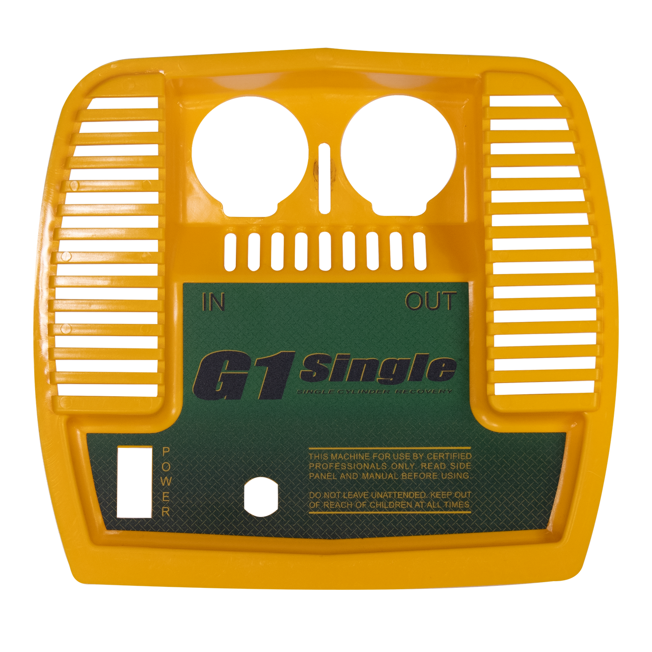 G1 Front Plate with Labels