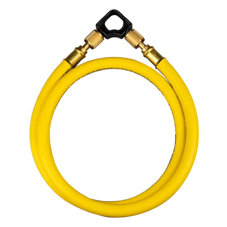 MegaFlow 3/8 in. Hose - 4 ft (1/4FL to 1/4FL) Yellow