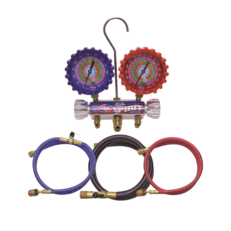 2-Valve Spirit Aluminium Manifold Kits
