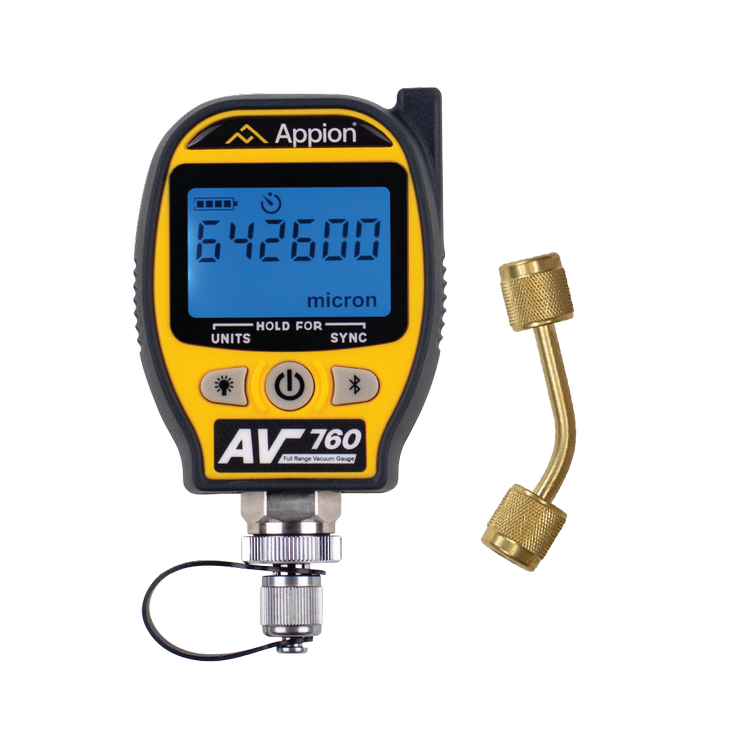 Appion AV760 full range vacuum gauge