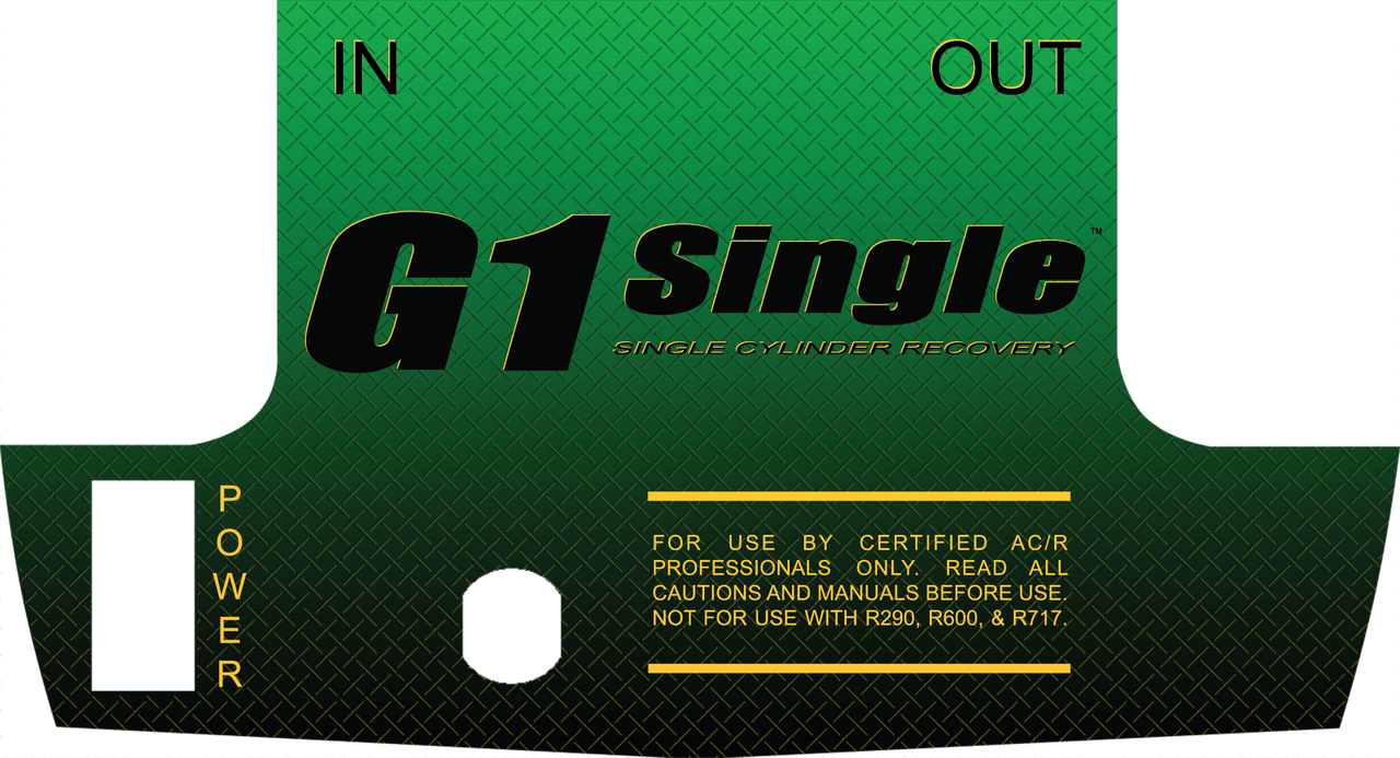 G1 Single Warning Label