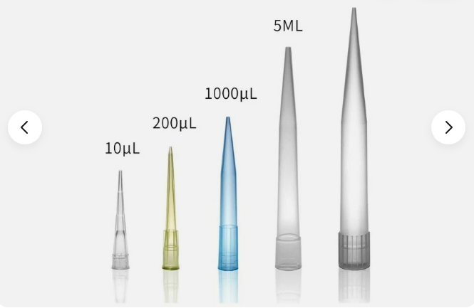 Universal filtered pipette tips (10 µL, 200 µL, 1000 µL)