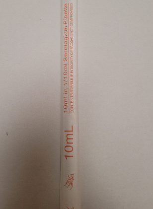 serological pipette 10mL, DNase/RNase free
