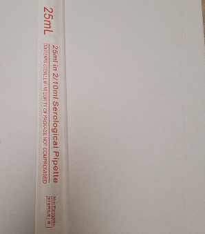 serological pipette 25mL, DNase/RNase free