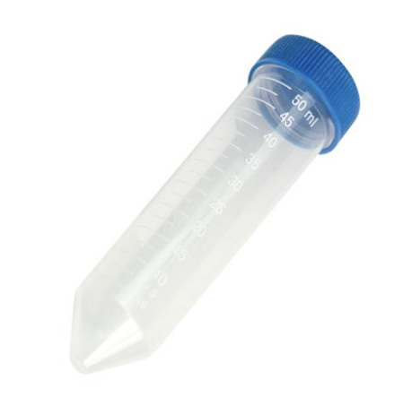 Centrifuge tubes 50 mL, Printed Graduation, Conical Bottom, Bulk Pack