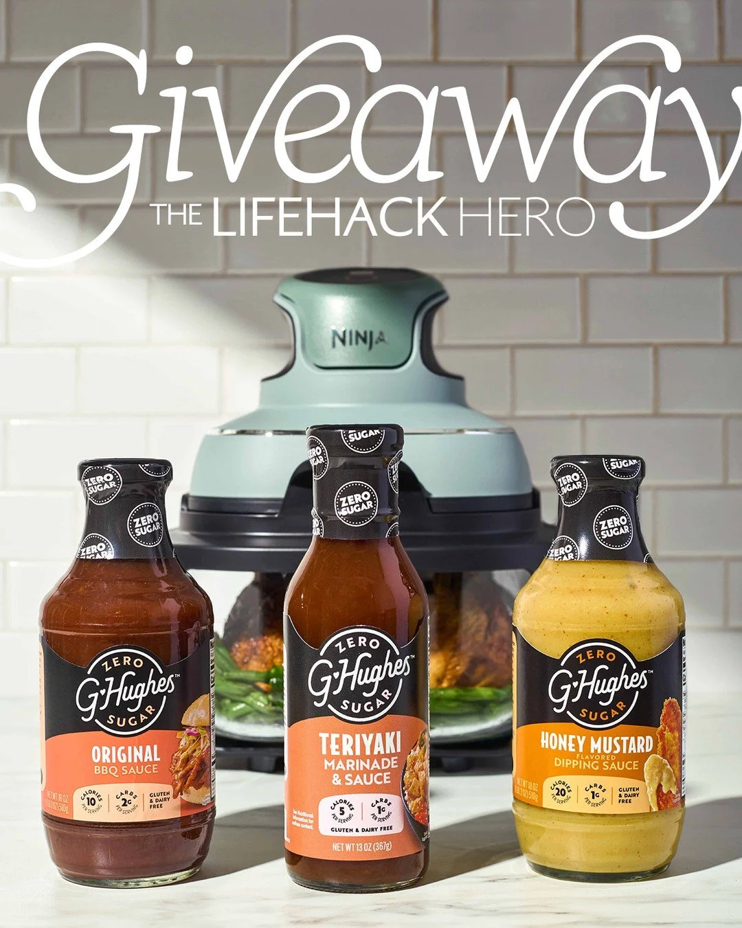 What&rsquo;s the WILDEST thing you&rsquo;ve ever put in your air fryer? Drop a comment below to enter for a chance to win an air fryer AND a delicious selection from the G Hughes lineup! Just one of the many ways we&rsquo;re helping you win weeknight