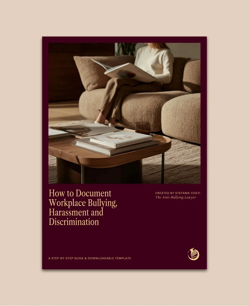 How to Document Workplace Bullying, Harassment and Discrimination - A Step-by-Step Guide & Downloadable Template