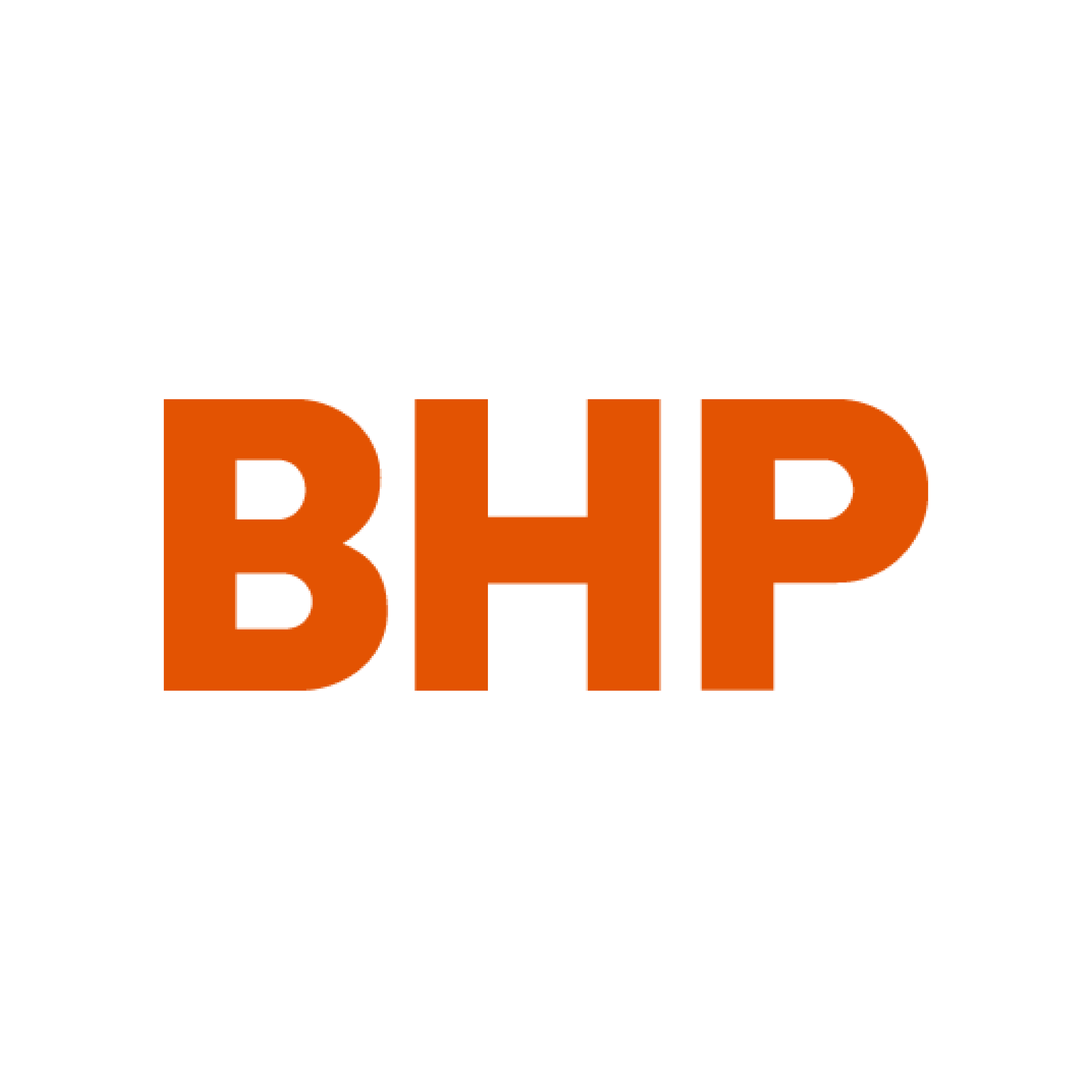 BHP logo in orange