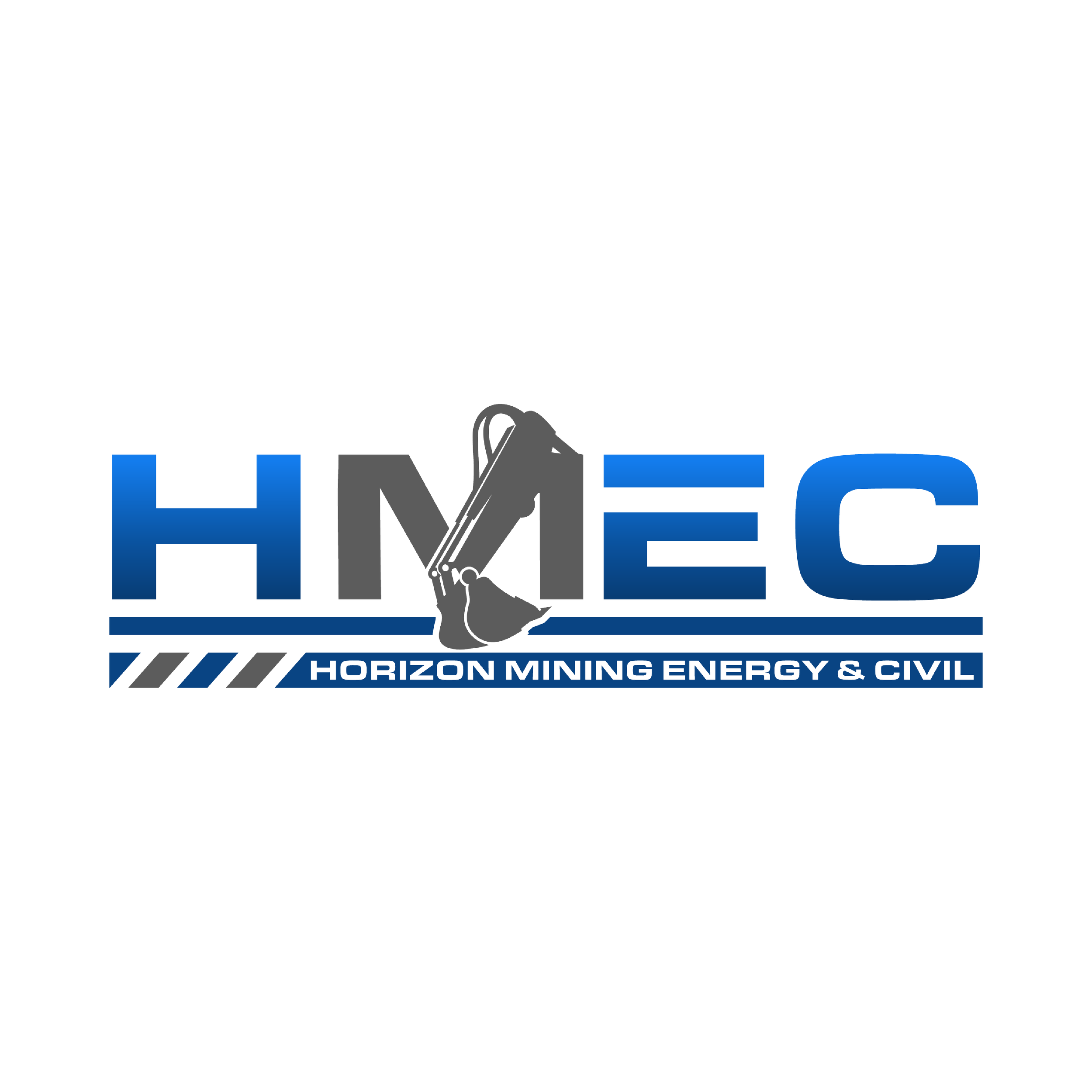Logo of Horizon Mining Energy & Civil, featuring stylized letters 'HMEC