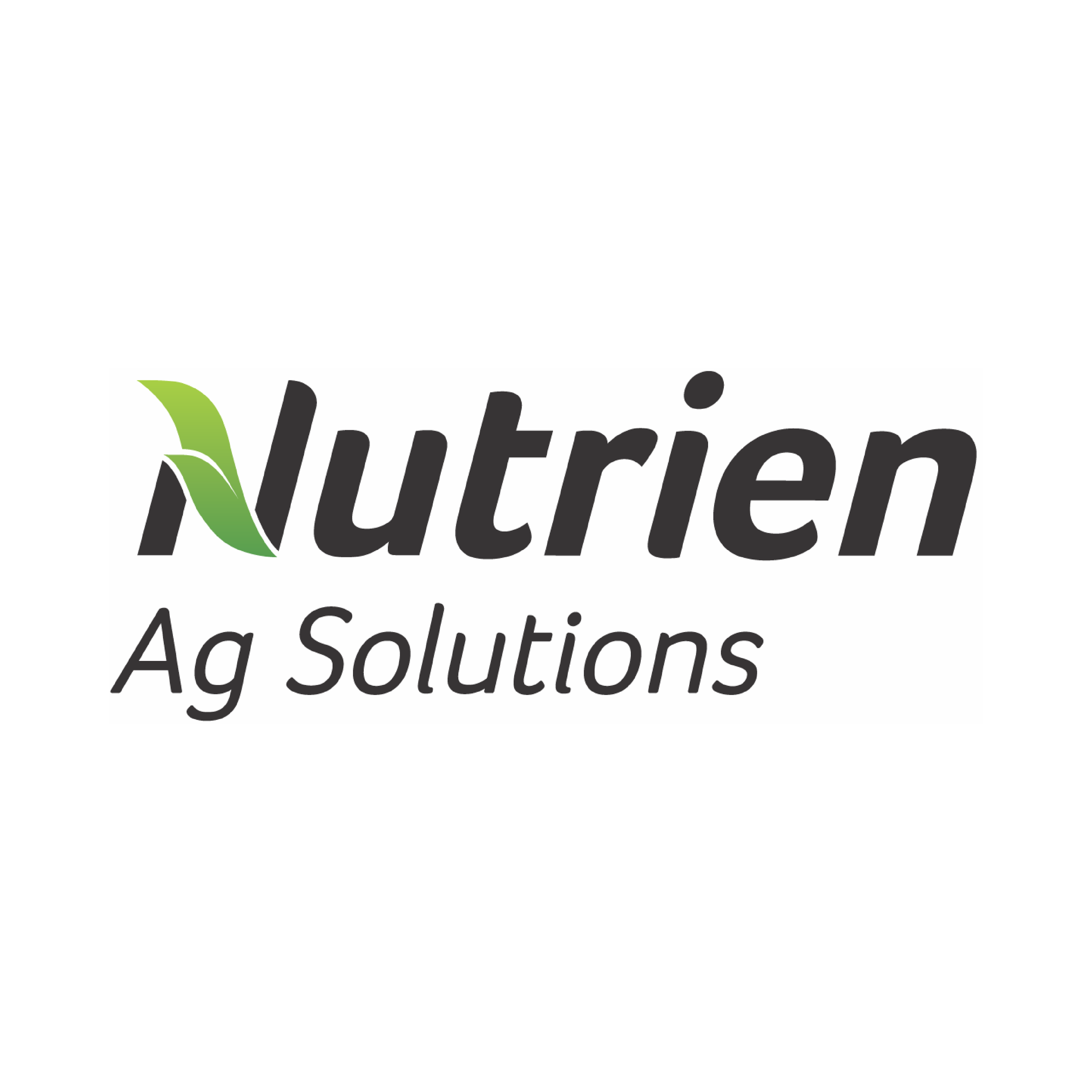 Black background with white text reading Nutrian Ag Solutions