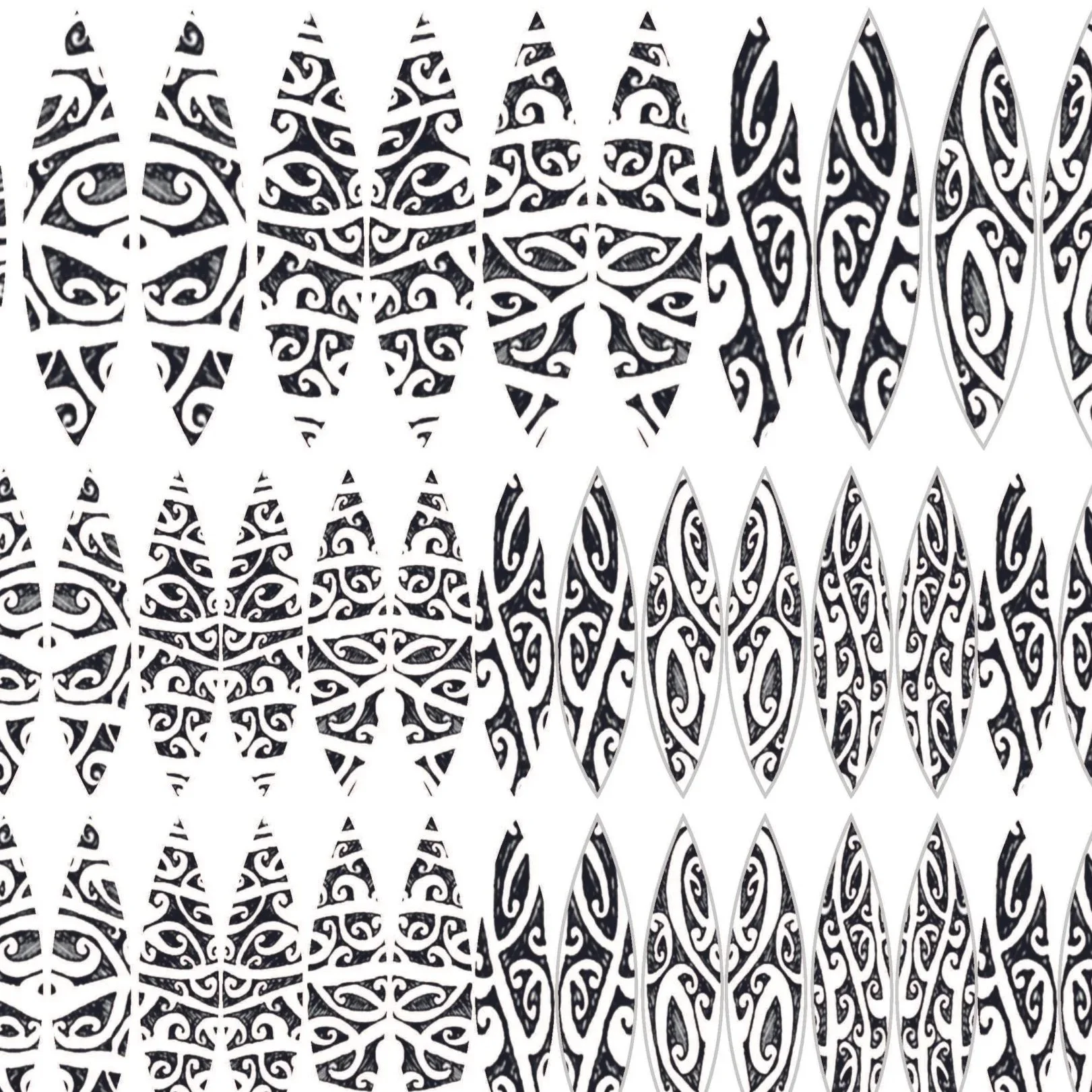 Image: Nga Mara earring template. Kaupapa Māori theory provides a space where my whakapapa, experiences, and creative practice are not separate from the research, but fundamental to it. It is a space for me to be me... which I feel relates to when I 