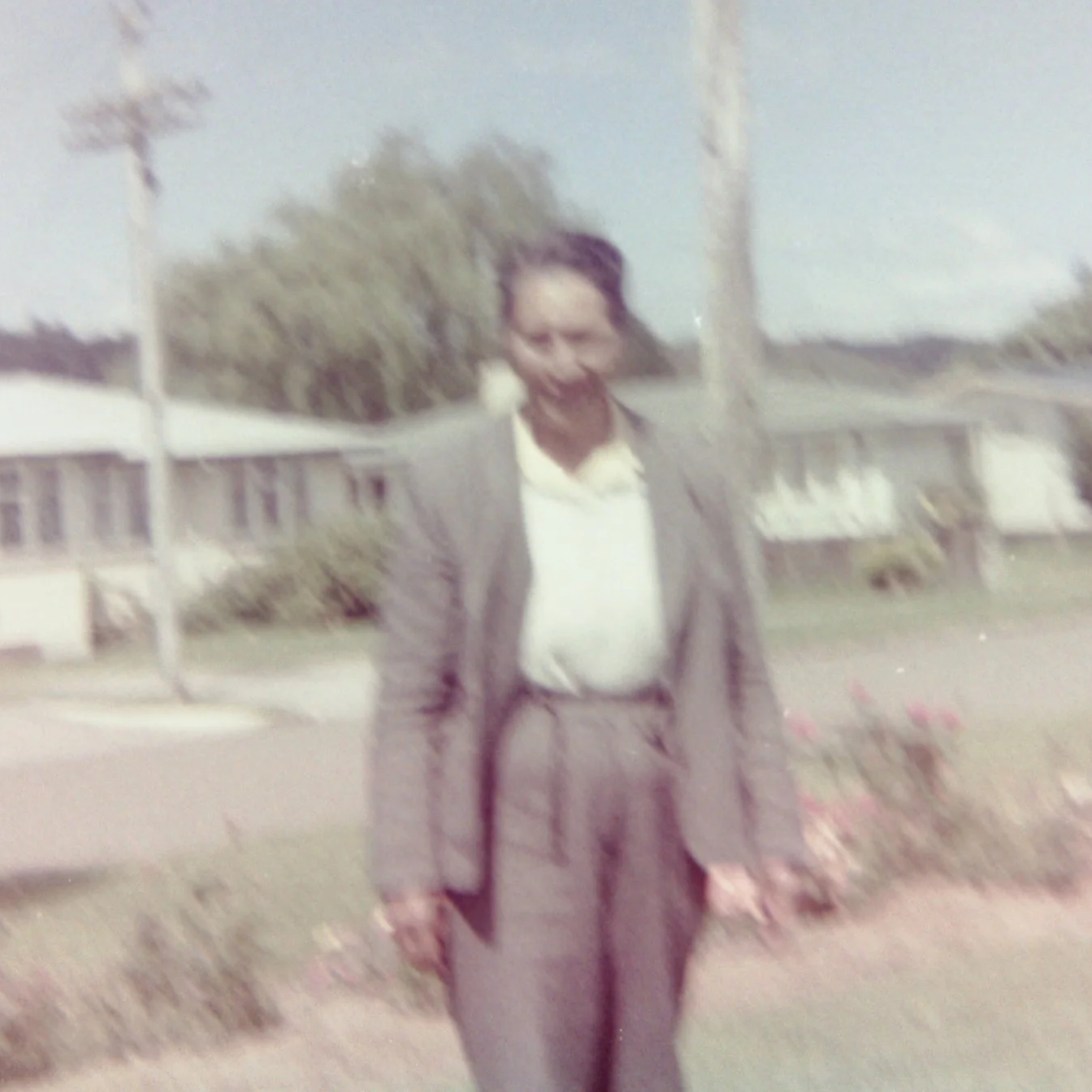 Image: Hiriwa Whiri (Te Kiri) my nan outside her whare in Whakatane 1980. She is someone I would have loved to have a conversation with about this idea of hononga, because she was a deeply wairua and superstitious wahine.
