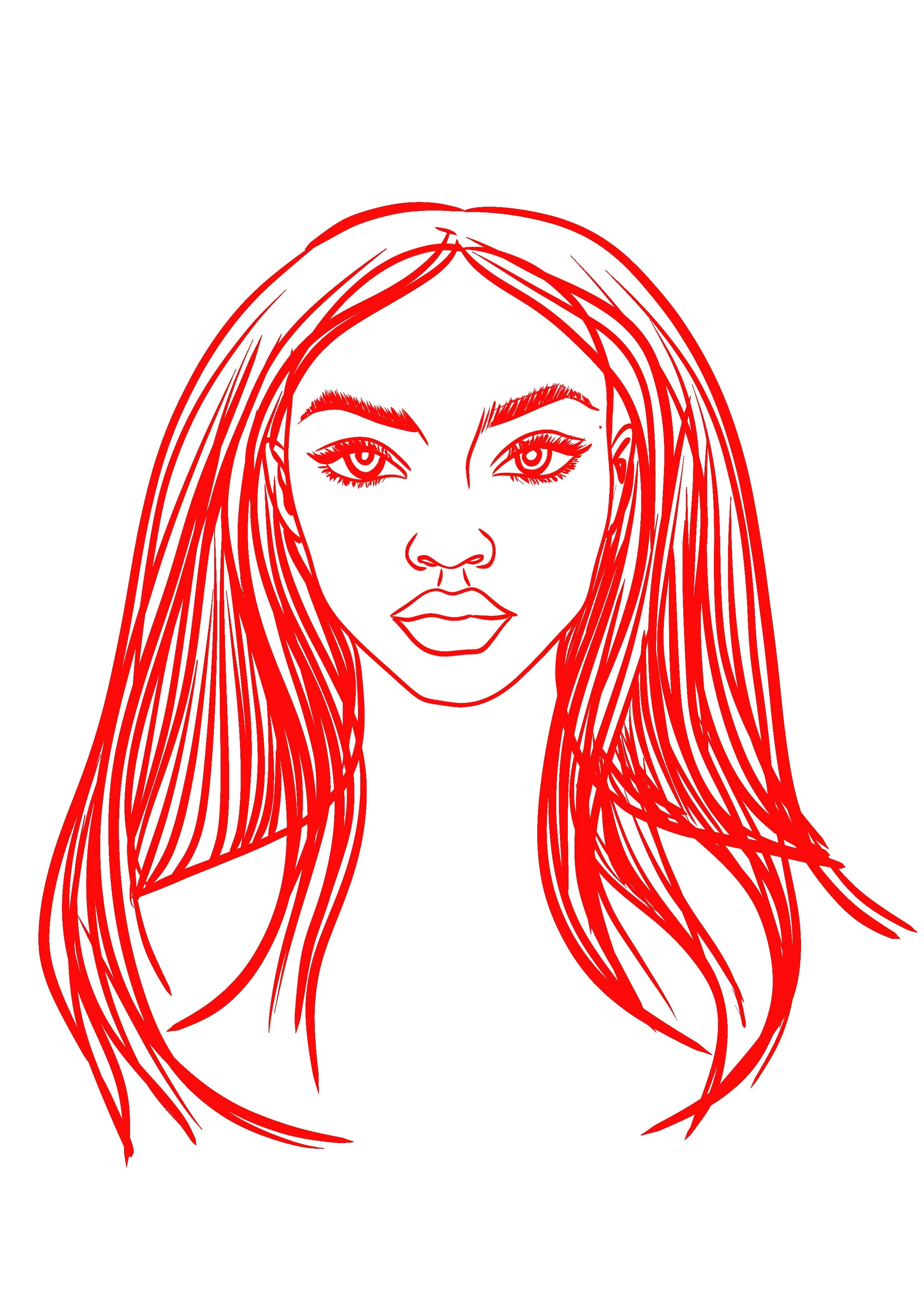 Image: Drawing of Waipuna-a-rangi. Bobby Luke's challenge to the personification of atua made me reconsider this image. If Waipuna-ā-rangi is not human, how might her presence be represented instead?