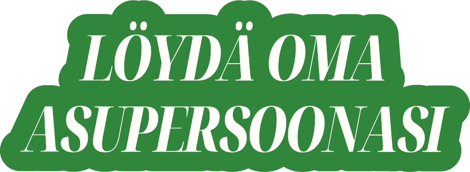 Löydä oma asupersoonasi -tarra