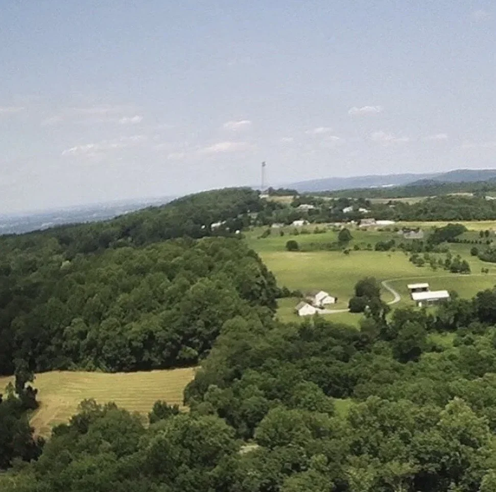 Scenic view of Wholesome Food Farm, Longswamp Township, Berks County, Pennsylvania.