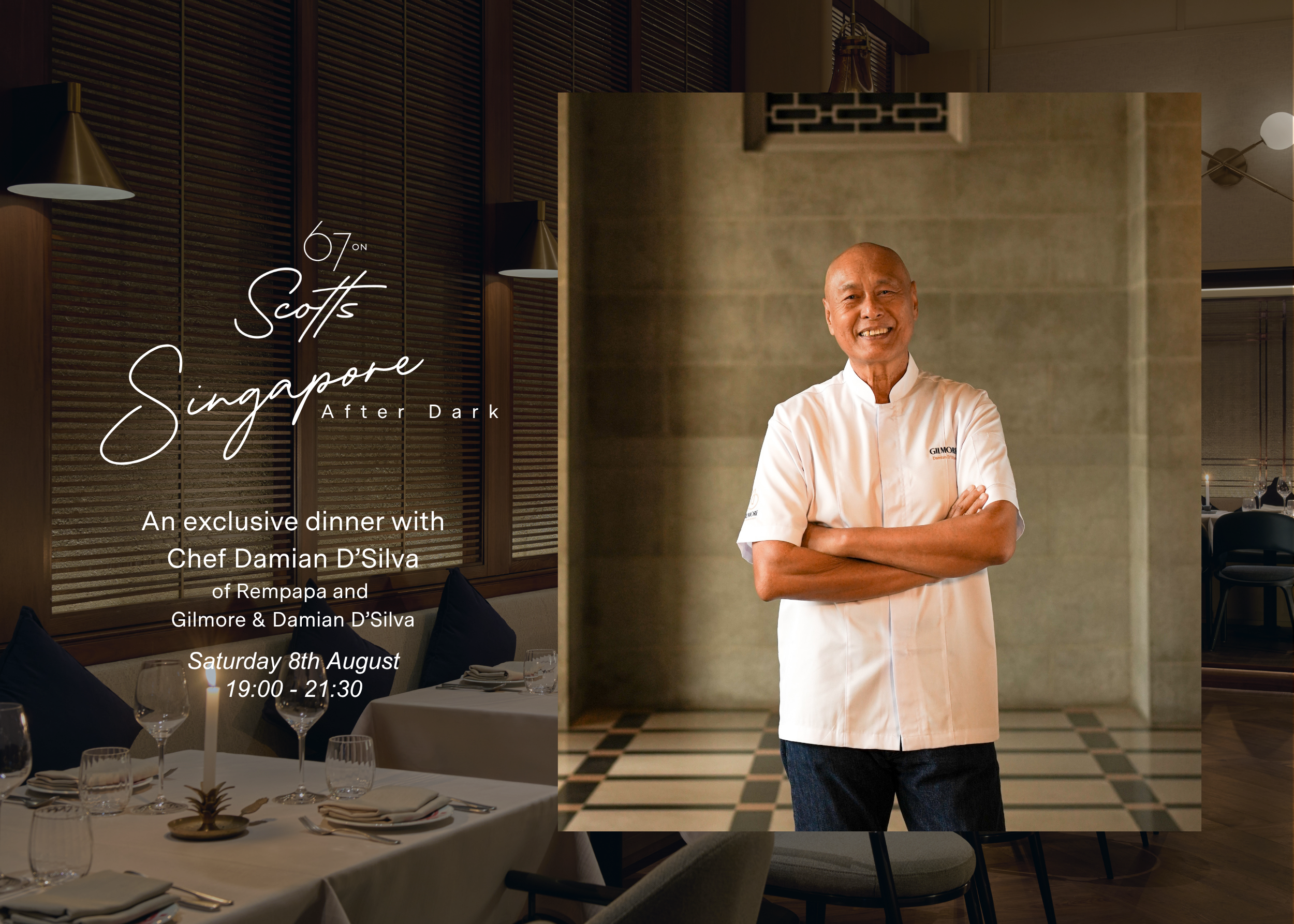 Singapore After Dark: An exclusive dinner with Chef Damian D'Silva