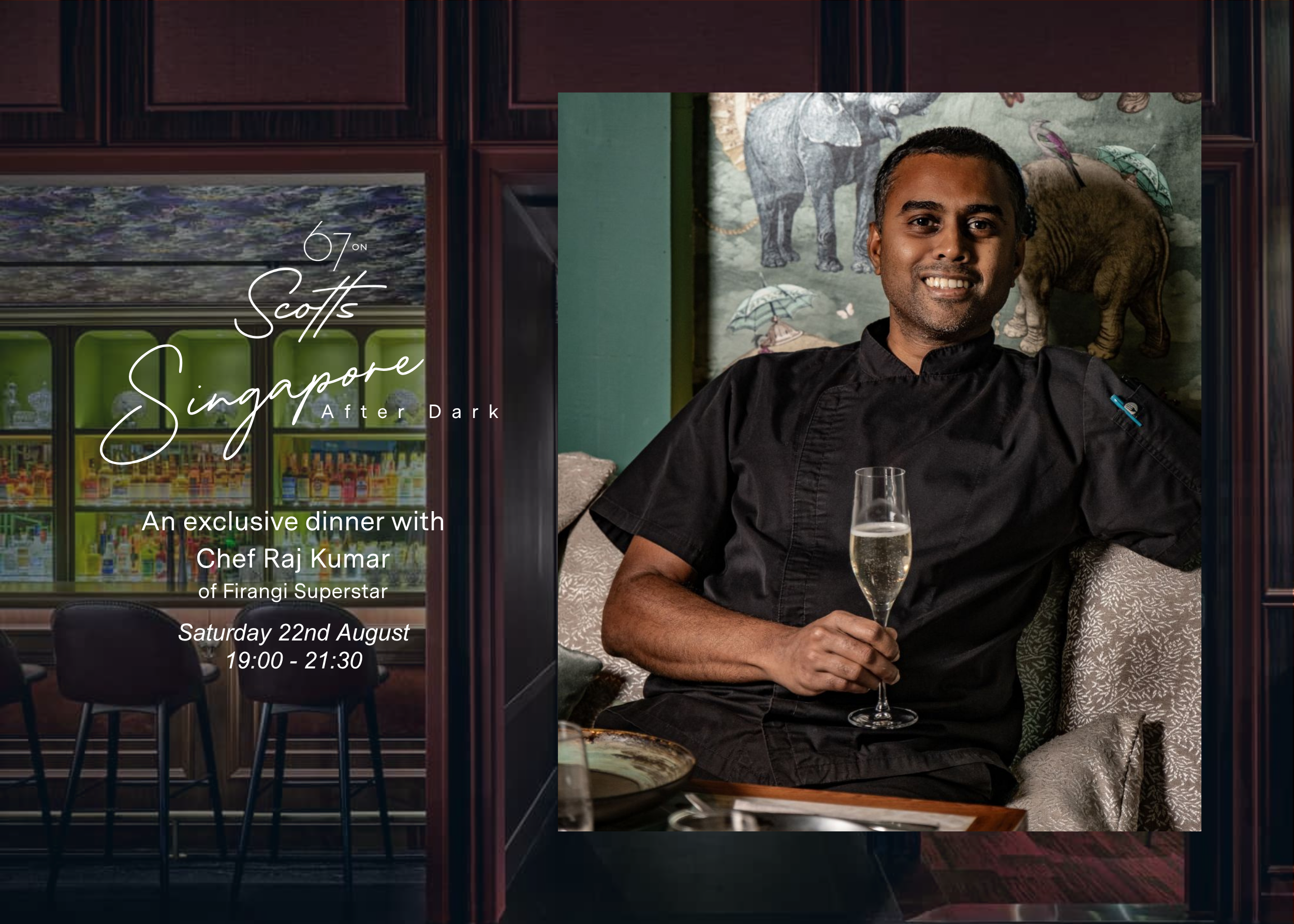 Singapore After Dark: An exclusive dinner with Chef Raj Kumar