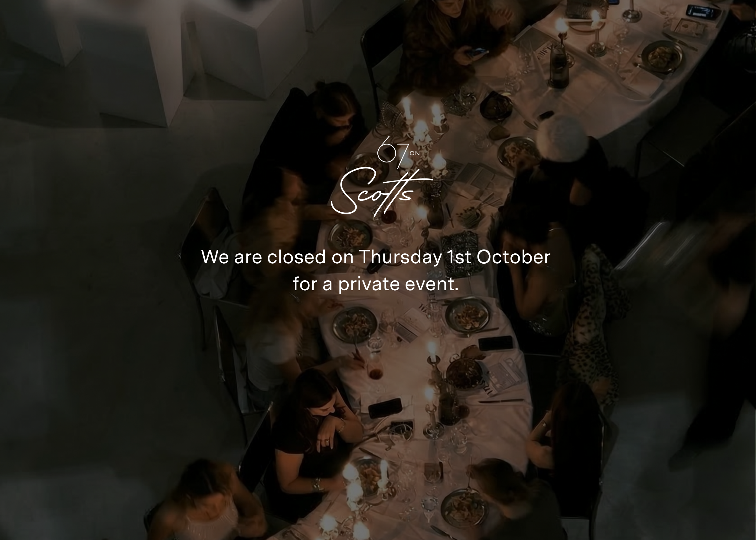 Private Event 1st October