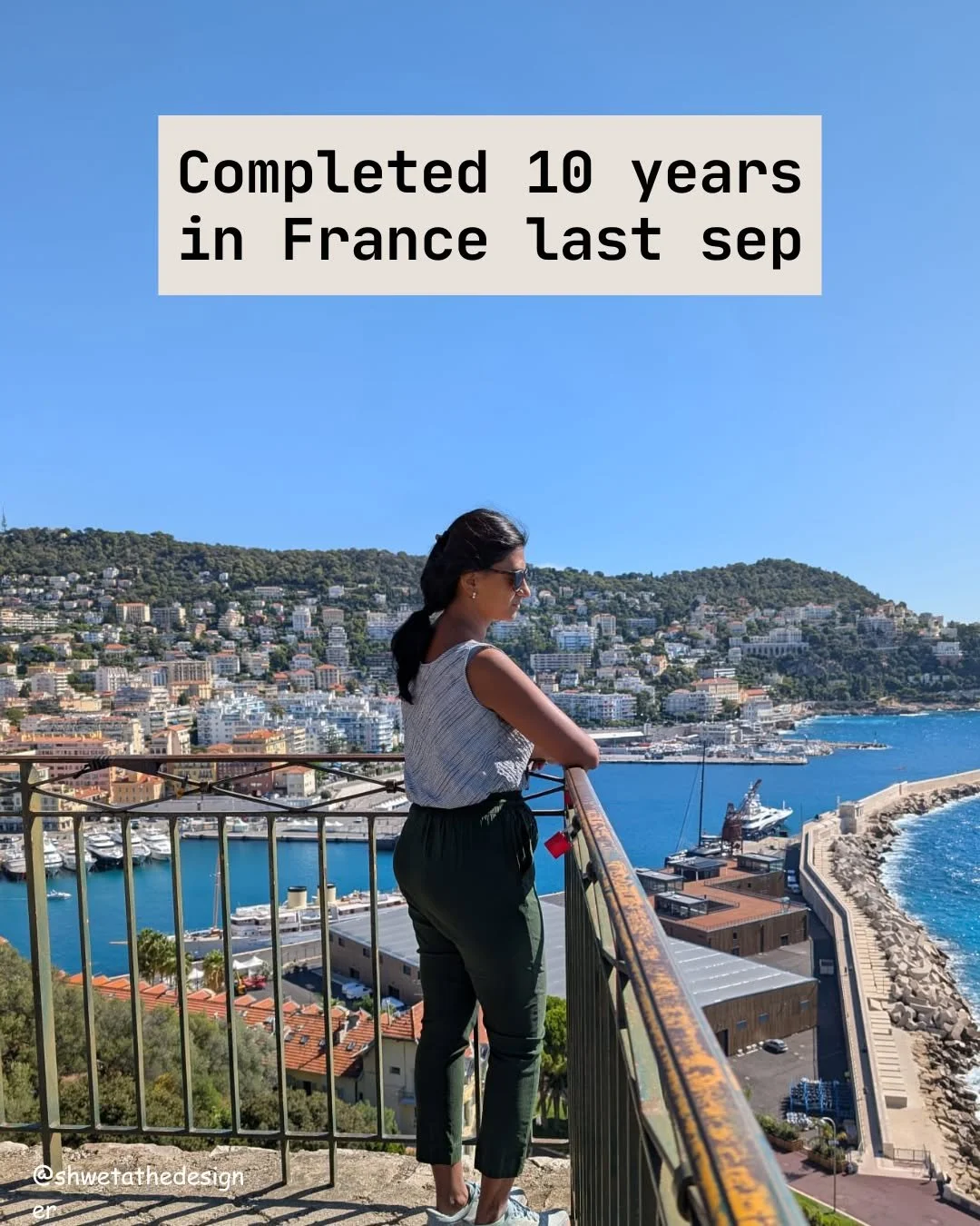 "I moved to France thinking it would fix everything. It didn't. But it shifted something."

10 years in Paris.

Friends. Community. My daughter's school. Stability.

Then we moved to South of France.

Why? Because I wanted to live close to 