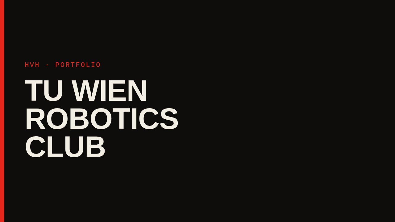 TU Wien Robotics Club