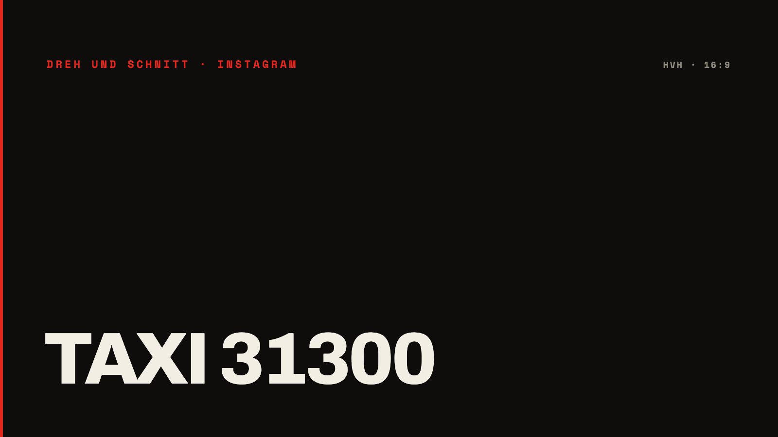 Taxi 31300