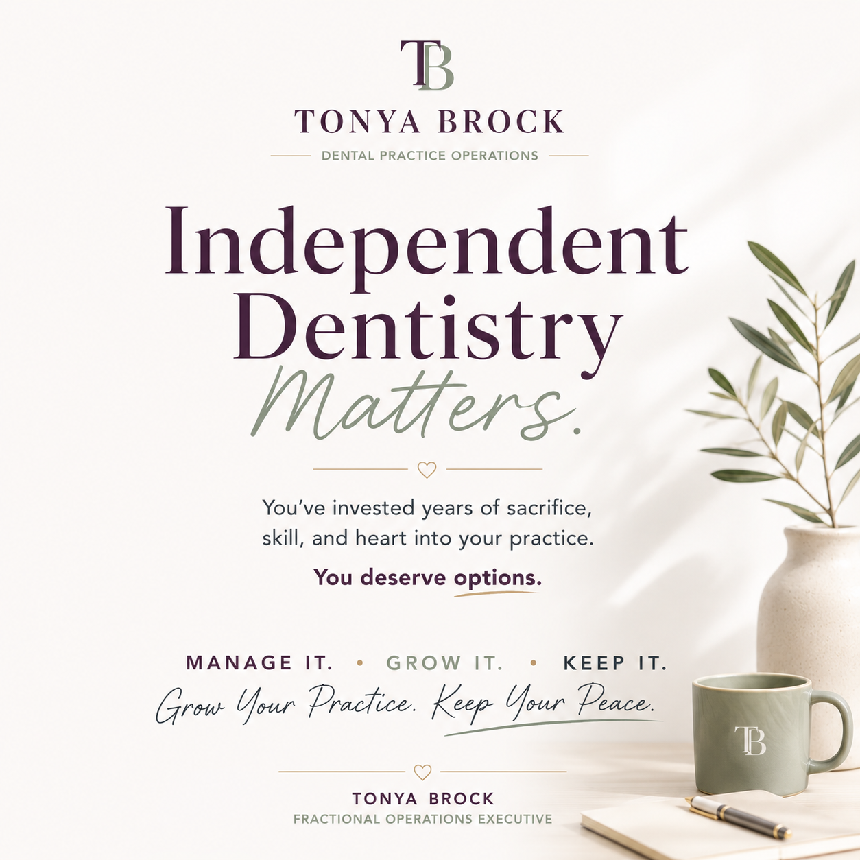 Why Independent Dentistry Still Matters
