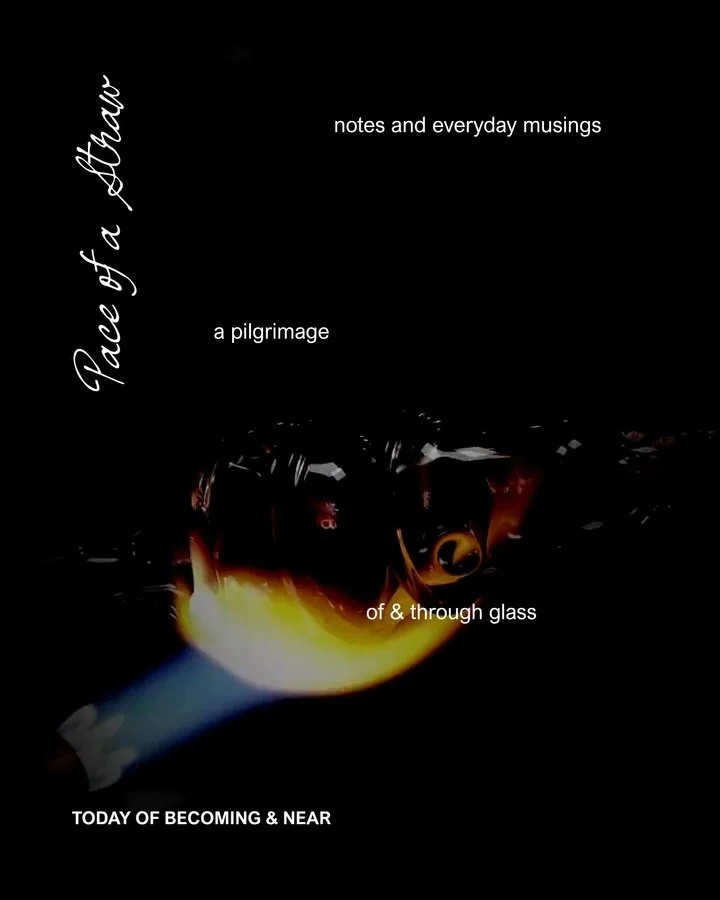 Hi, I&rsquo;m Sara Mariers. A week ago I softly launched my website, Pace of a Straw. I&rsquo;m making a space for notes, letters, photographs, of moments afar and of moments around the corner, sharing warmth from the torch &amp; glass. 

I hope you&