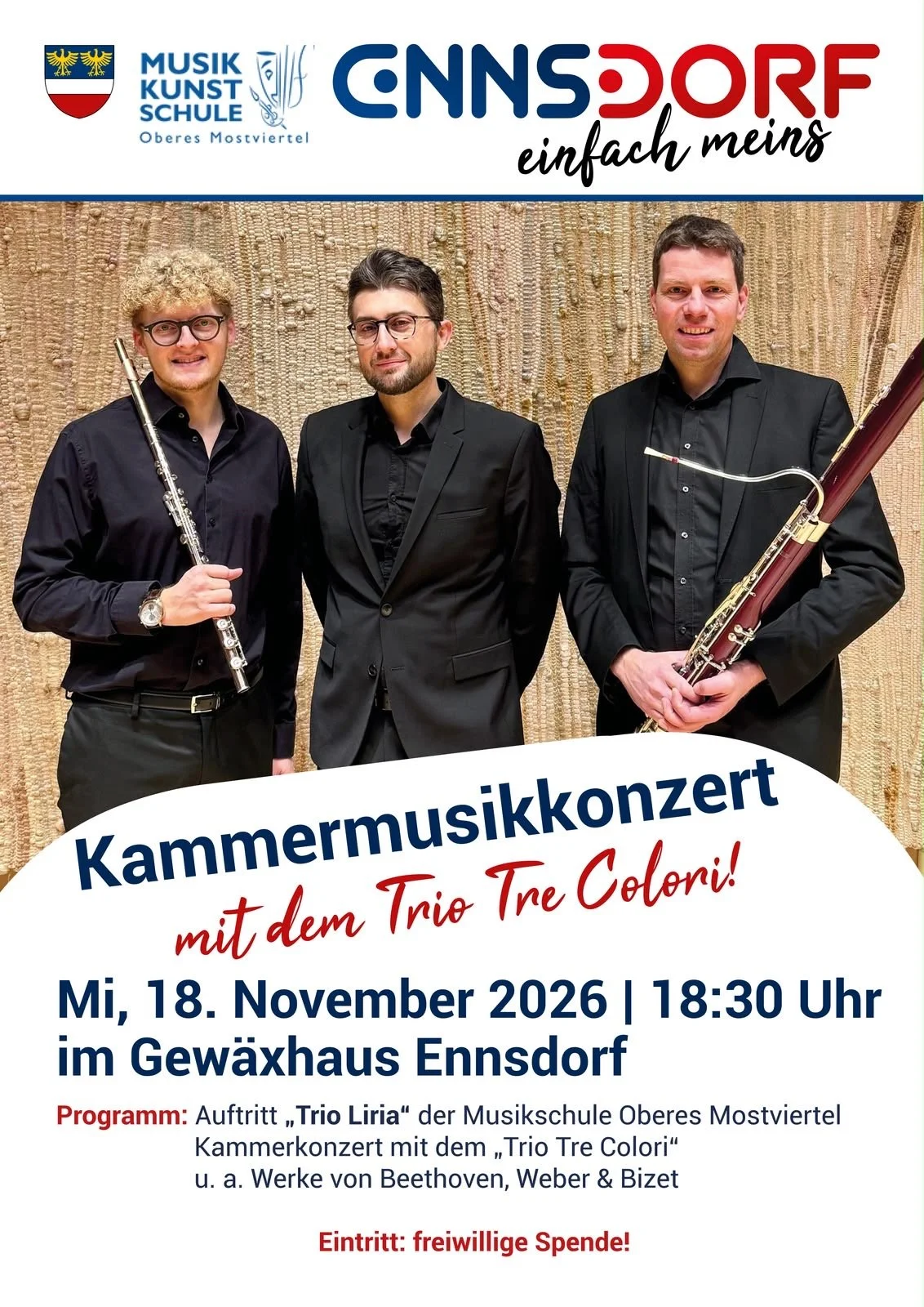 Konzertankündigung