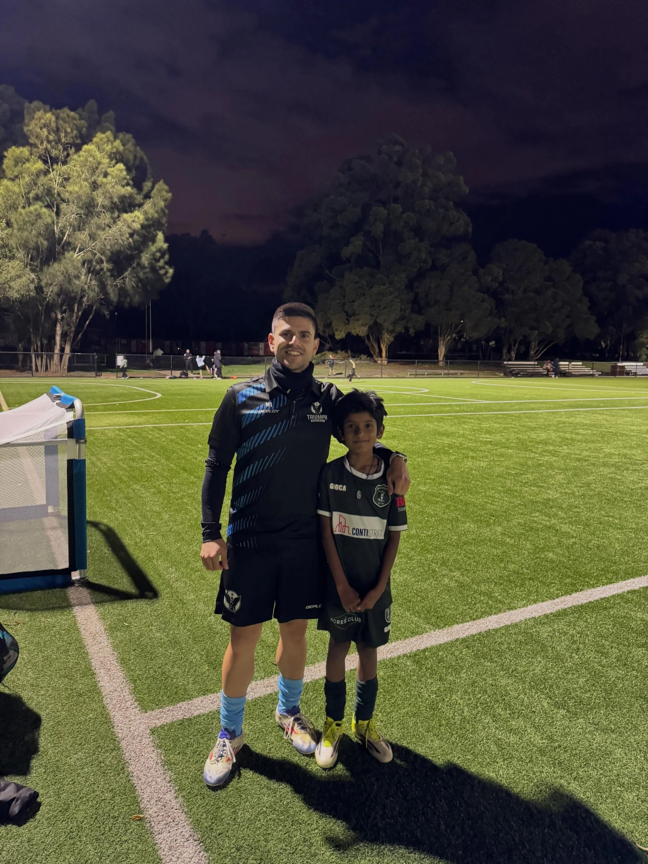 🎉 Huge congratulations to Chris!🎉

One of our standout group training members has made the Under 10 South West Team and is heading to the FC Rep League in CDSFA! ⚽🏆

Chris currently plays for the Strathfield U10s, and this achievement is a direct 