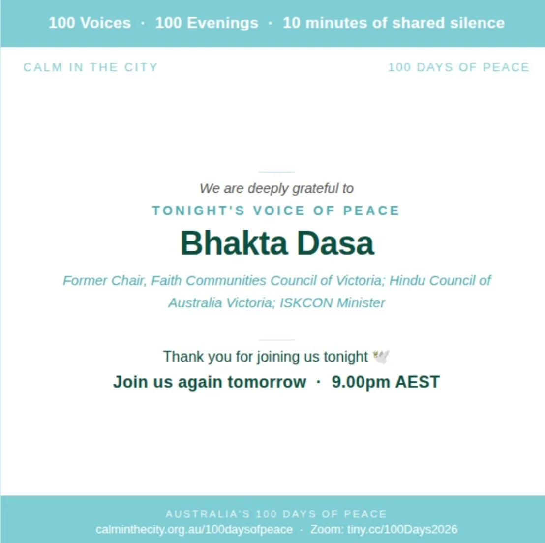 See you tonight #bhaktadasa #100days2026