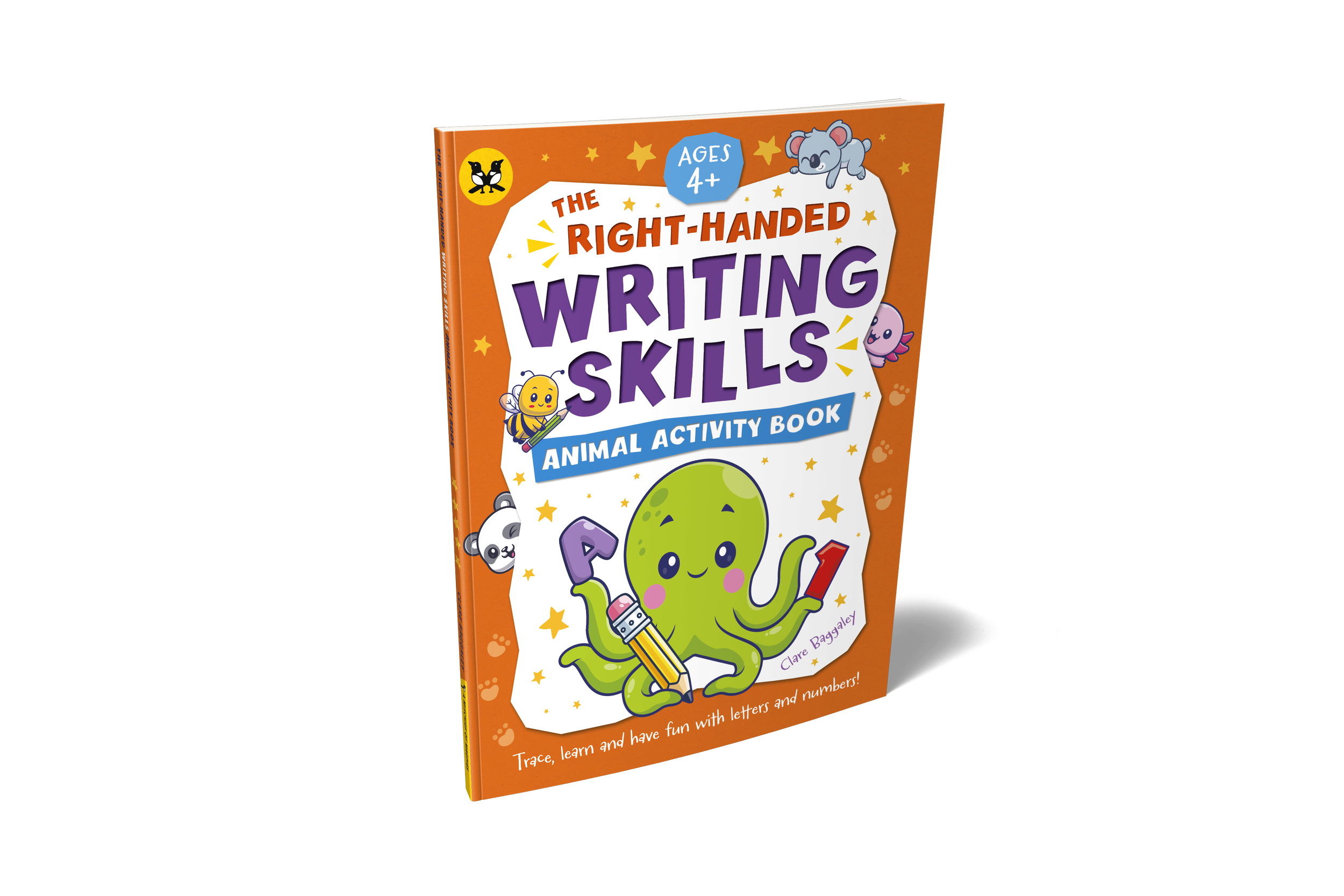 The Right-Handed Writing Skills Animal Activity Book