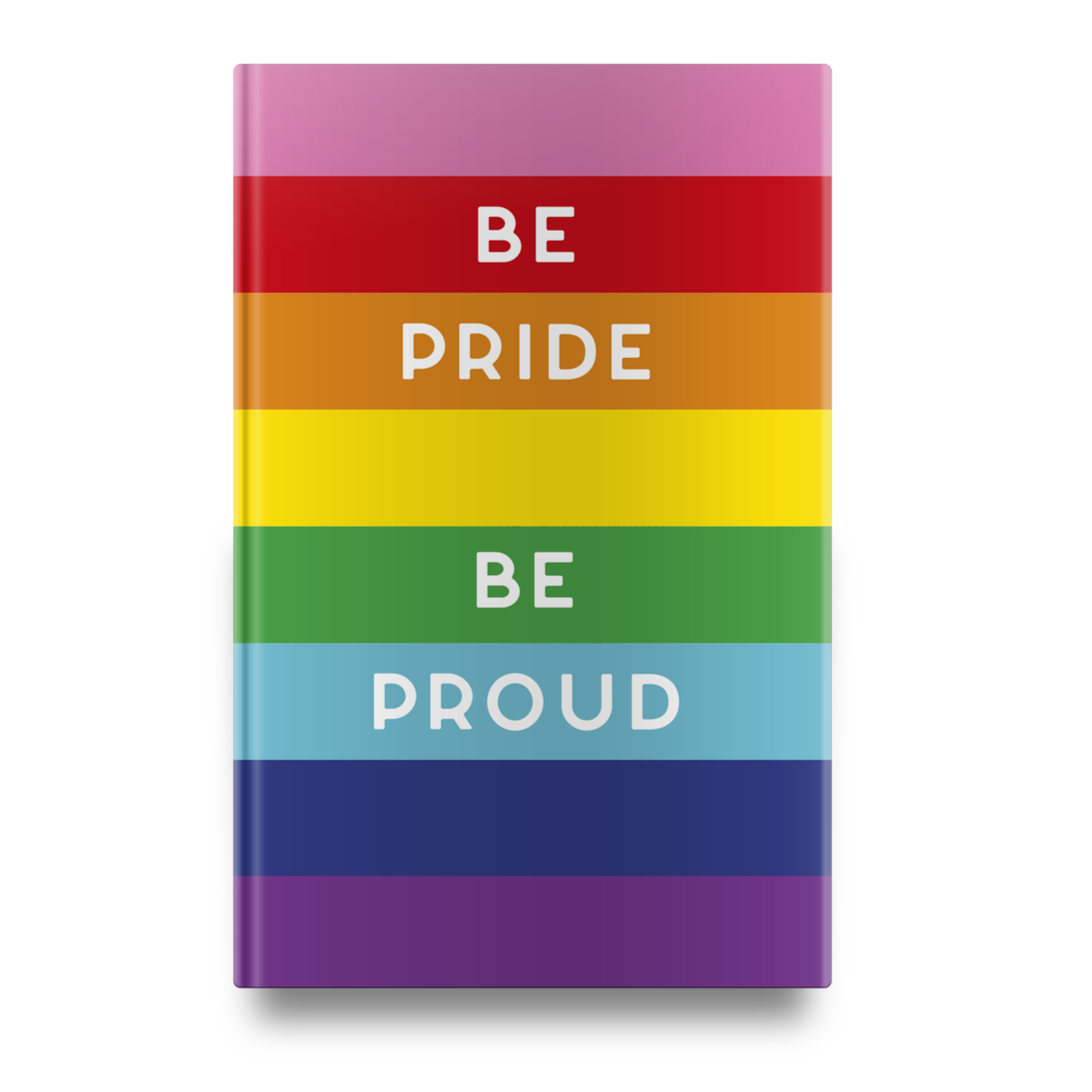 Pride lined notebook