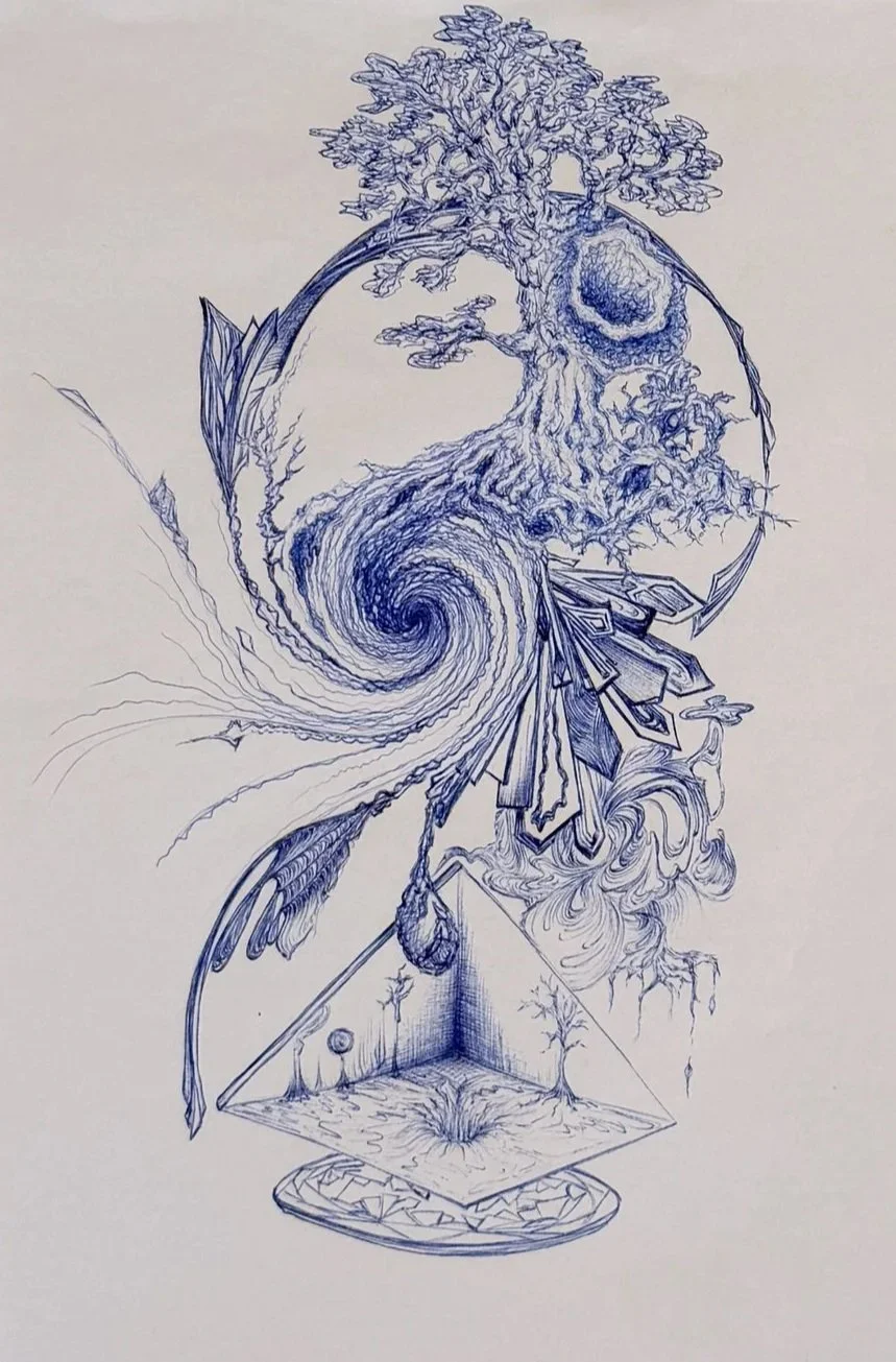 creative energy II


Kugelschreiber auf Papier 
Original 21x 30 