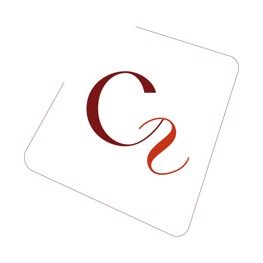 Logo de la société Cépée Studio, avec un grand 'C' et un petit 's' en dessous, sur fond blanc